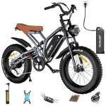 V�lo electrique jansno x50p moteur sans balais de 750w, batterie amovible 48 v 17 ah, vitesse maximale ...