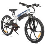 V�lo electrique joystar 20 pouces pour enfants adolescents d�s 7 ans, moteur 250w sans balais, batterie ...