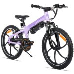 V�lo electrique joystar 20 pouces pour enfants adolescents d�s 7 ans, moteur 250w sans balais, batterie ...