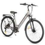 V�lo electrique lamassu - 28 ; - moteur de 250 w, autonomie de 60 km, cadre en aluminium, unisexe - shimano ...