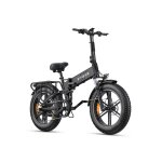 Velo electrique pliable engwe engine pro 2. 0 autonomie 110km batterie 52v16ah tout suspendu pneus snow ...