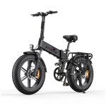 Velo electrique pliable engwe engine x autonomie 120km 42km / h tout suspendu batterie 48v13ah pneus ...