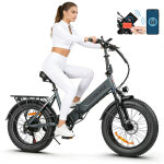 V�lo electrique pliable - samebike - lotdm200 - ii - moteur 750w - autonomie 80km - vitesse 40km / h