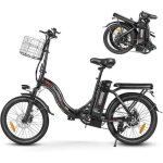 V�lo electrique pliant - samebike - cy20 - ft - bk - 250w - 20 pouces - autonomie 60 - 110 km