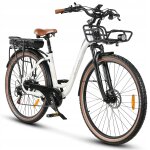 V�lo electrique urbain 28 pouces samebike rs - a07, homme et femme, moteur 750w, autonomie 80 km, batterie ...