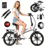 V�lo electrique urbain pliable samebike 20lvxd30 - ii edition 2026, 48v, autonomie 80 km, roues 20 pouces ...