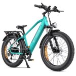 V�lo electrique vtc - engwe - e26 st - 26 pouces - moteur 250w - autonomie 140km - vert