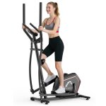 Vélo elliptique d'appartement, vélo elliptique magnétique ultra - léger, avec 16 niveaux de résistance, ... Vélo elliptique d'appartement, vélo elliptique magnétique ultra - léger, avec 16 niveaux de résistance, ...