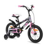 V�lo enfant 16 pouces gar�on fille joystar stabilisateurs new berry rose