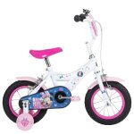 V�lo enfant - huffy - disney minnie 12 pouces - mouvement a billes - roulettes stabilisatrices amovibles ...