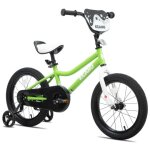 V�lo enfant keano pour gar�ons et filles de 2 a 4 ans, 12 pouces style bmx avec roulettes stabilisatrices, ...