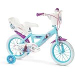 Vlo enfant - toimsa - la reine des neiges - 14 pouces - bleu