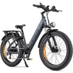 Velo femme electrique vtc engwe e26 st 26 pouces fat bike de ville moteur 250w autonomie 140km double ...