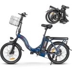 Velo femme electrique vtc engwe e26 st 26 pouces fat bike de ville moteur 250w autonomie 140km double ...