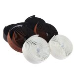 V�lo guidon bande v�lo de route faux cuir perfor� ceinture respirant doux v�lo guidon bande fixe engrenage ...