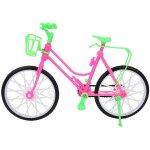 V�lo miniature pour fille avec panier ¿ simulation de vtt en plastique ¿ jouet pour enfant ¿ maison ...