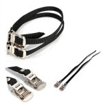 Vélo de route pédales ceintures cycle orteil sangles nylon corde sécurité fit anti - dérapant vélo pédale ... Vélo de route pédales ceintures cycle orteil sangles nylon corde sécurité fit anti - dérapant vélo pédale ...