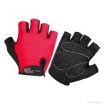 V�lo v�lo v�lo v�lo vtt anti slip choc absorbant respirant demi de sport accessoires rouge m
