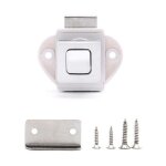 Verrou a boutons cachés n58c, 20mm, en alliage de zinc, pour armoires de camping car, yacht, camping ... Verrou a boutons cachés n58c, 20mm, en alliage de zinc, pour armoires de camping car, yacht, camping ...