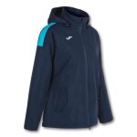 Veste coupe - vent femme joma trivor - bleu marine / turquoise - manches longues - randonne - sports ...
