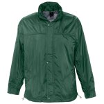 Veste coupe - vent imperm�able doubl� jersey - 46000 - vert for�t - mixte homme femme