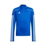 Veste d�entra�nement de football tiro 23 leaguex - bleu roi femme enfant (3 ans et + ) blanc / bleu