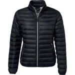 Veste doudoune matelass�e duvet - jn1139 - noir - femme
