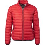 Veste doudoune matelass�e duvet - jn1139 - rouge - femme