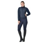 Veste equitation full zip femme dublin hybrid