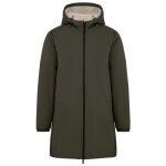 Veste imperm�able doubl�e sherpa - unisexe - pat609 - vert kaki