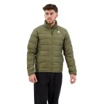 Veste légère en duvet - adidas - essentials - homme - olive strata - respirant Veste légère en duvet - adidas - essentials - homme - olive strata - respirant