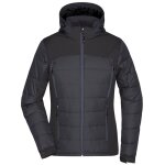 Veste matelass�e femme - anorak ski neige - jn1049 - noir