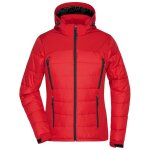 Veste matelass�e femme - anorak ski neige - jn1049 - rouge