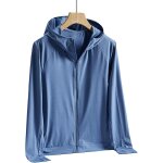 Veste de protection solaire d'été pour homme, veste de protection solaire a capuche a manches longues ... Veste de protection solaire d'été pour homme, veste de protection solaire a capuche a manches longues ...