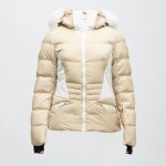 Veste de ski a capuche fausse fourrure avec logo femme rossignol