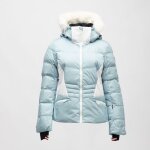 Veste de ski a capuche fausse fourrure avec logo femme rossignol