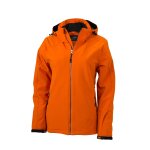 Veste softshell doubl�e - jn1053 - femme - sports d'hiver - ski - orange