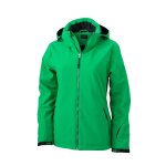 Veste softshell doubl�e - jn1053 - femme - sports d'hiver - ski - vert