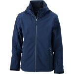 Veste softshell doubl�e - jn1054 - homme - sports d'hiver - ski - bleu