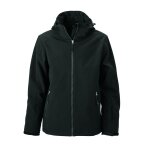 Veste softshell doubl�e - jn1054 - homme - sports d'hiver - ski - noir