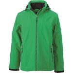 Veste softshell doubl�e - jn1054 - homme - sports d'hiver - ski - vert