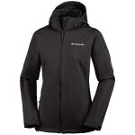 Veste softshell femme cascade ridge black, shark l