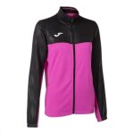 Veste de survêtement femme joma montreal - rose / noir - respirante - manches longues Veste de survêtement femme joma montreal - rose / noir - respirante - manches longues