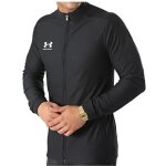 Veste de survtement homme under armour challenger - noir - maille texture lgre et respirante