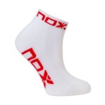 Vetements: chaussettes nox chevilles blanc rouge femme - taille - 35 / 39