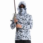 Vêtements de pêche anti - soleil pour l'été en soie glacée respirante et anti - uv avec capuche vêtements ... Vêtements de pêche anti - soleil pour l'été en soie glacée respirante et anti - uv avec capuche vêtements ...