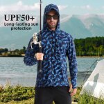 Vêtement de pêche anti - soleil respirant et séchage rapide pour hommes couleur camouflage bleu taille ... Vêtement de pêche anti - soleil respirant et séchage rapide pour hommes couleur camouflage bleu taille ...