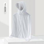 Vêtement de protection solaire pour homme en soie glacée pour printemps et eté 2024 nouveau modèle respirant ... Vêtement de protection solaire pour homme en soie glacée pour printemps et eté 2024 nouveau modèle respirant ...