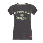 Vetements: t - shirt casual nox gris lettres lime femme - taille - xxs