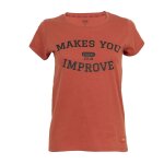 Vetements: t - shirt casual nox rouge lettres noir femme - taille - s
